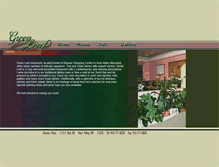Tablet Screenshot of greenleafcuisine.com